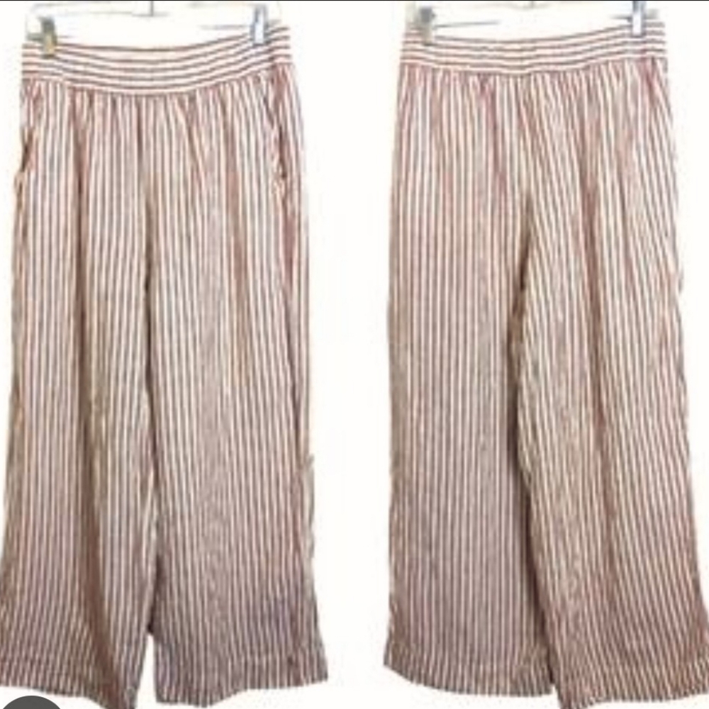 Striped Wide Leg Pants Size S - Picture 1 of 3